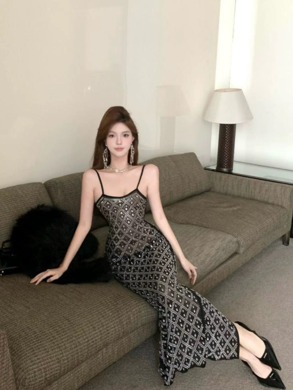 Riley embellished dress FBC442 images